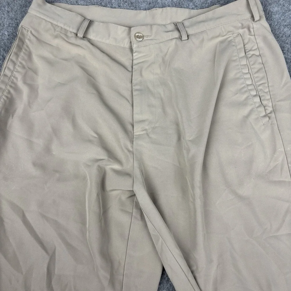 Nike Golf Pants Men's 36 Beige Khaki Dri-FIT Stretch Performance Casual Athletic